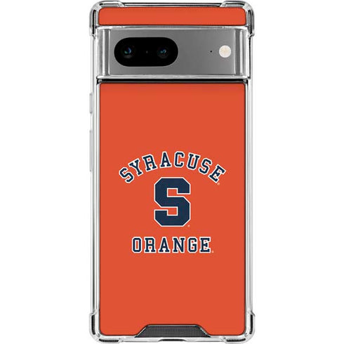 Syracuse University Orange Syracuse Google Pixel 8a Clear Case